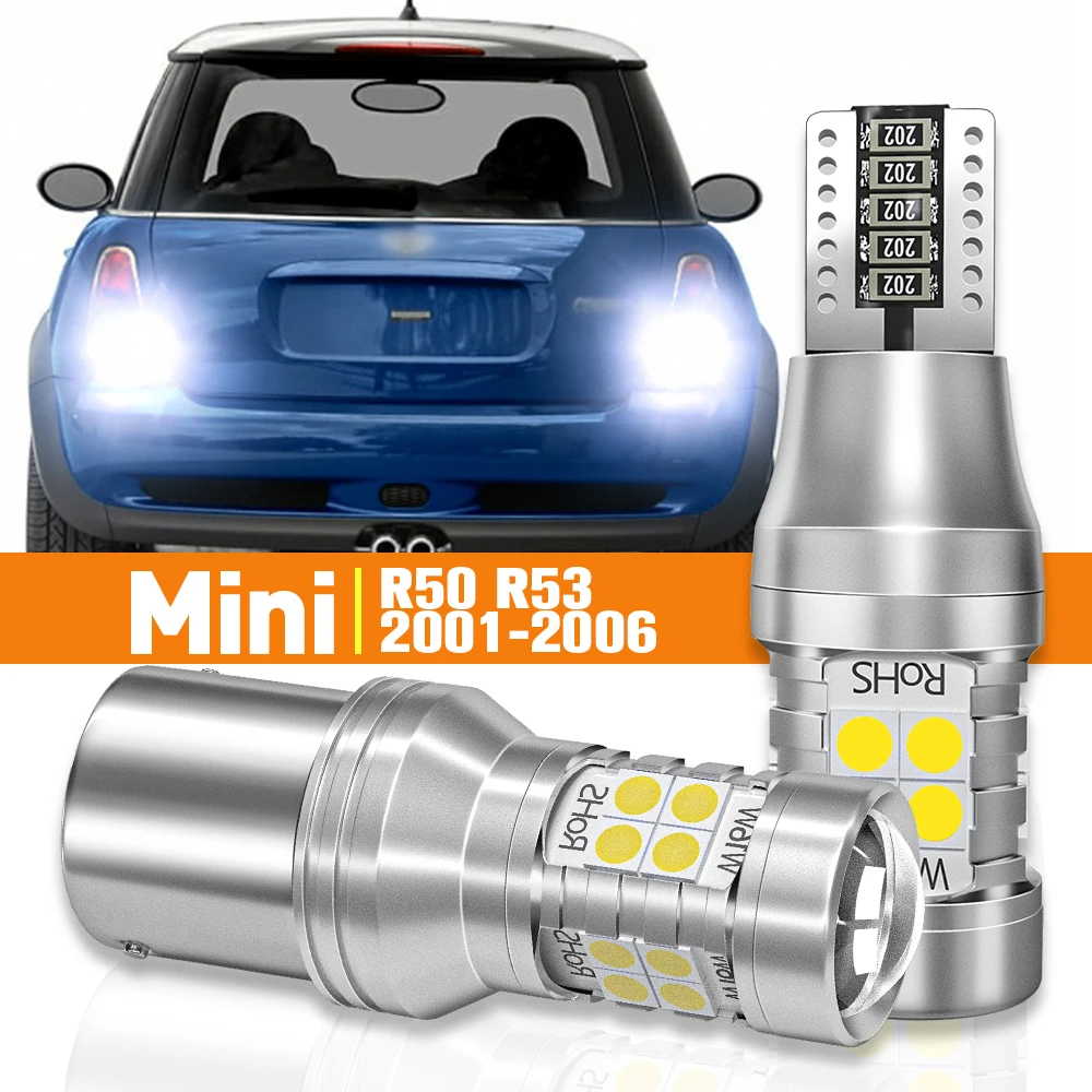 2pcs LED Reverse Light For Mini Cooper R50 R53 2001 2002 2003 2004 2005 2006 Accessories Canbus Lamp
2pcs LED Reverse Light For Mini Cooper R50 R53 2001 2002 2003 2004 2005 2006 Accessories Canbus Lamp