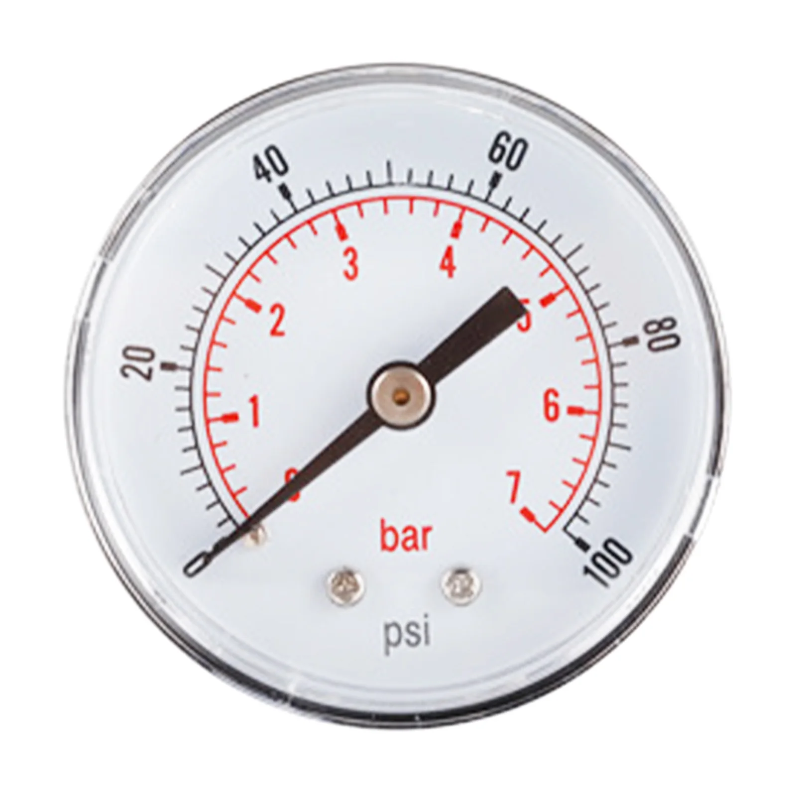 Clear Pressure Gauge Alloy Air Oil High Accurate Mini Portable Easy Operate Accessories Multipurpose For Gas BSPT Connection
Clear Pressure Gauge Alloy Air Oil High Accurate Mini Portable Easy Operate Accessories Multipurpose For Gas BSPT Connection