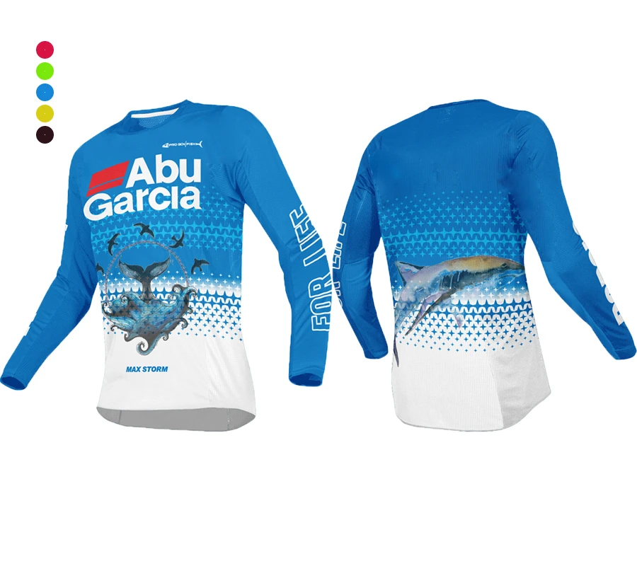 2023 Fashion long-sleeved fishing shirt breathable Gradient Whale outdoor men's fishing clothes/motocross jersey
2023 Fashion long-sleeved fishing shirt breathable Gradient Whale outdoor men's fishing clothes/motocross jersey