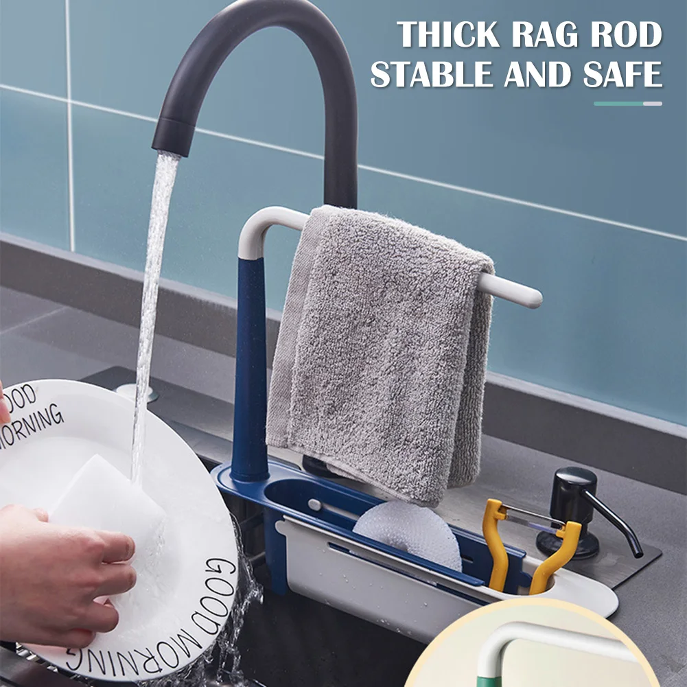 Telescopic Sink Shelf Kitchen Sinks Rack Soap Sponge Holder Storage Organizer Basket Home Kitchen Gadgets Accessories Tool
Telescopic Sink Shelf Kitchen Sinks Rack Soap Sponge Holder Storage Organizer Basket Home Kitchen Gadgets Accessories Tool