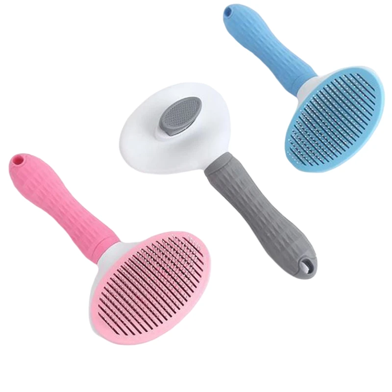 Dog Comb Massage Cat Brush Stainless Steel Pet Supplies Grooming Round Hair Comb For Dogs Self-cleaning Hair Removal Dog Brush
Dog Comb Massage Cat Brush Stainless Steel Pet Supplies Grooming Round Hair Comb For Dogs Self-cleaning Hair Removal Dog Brush