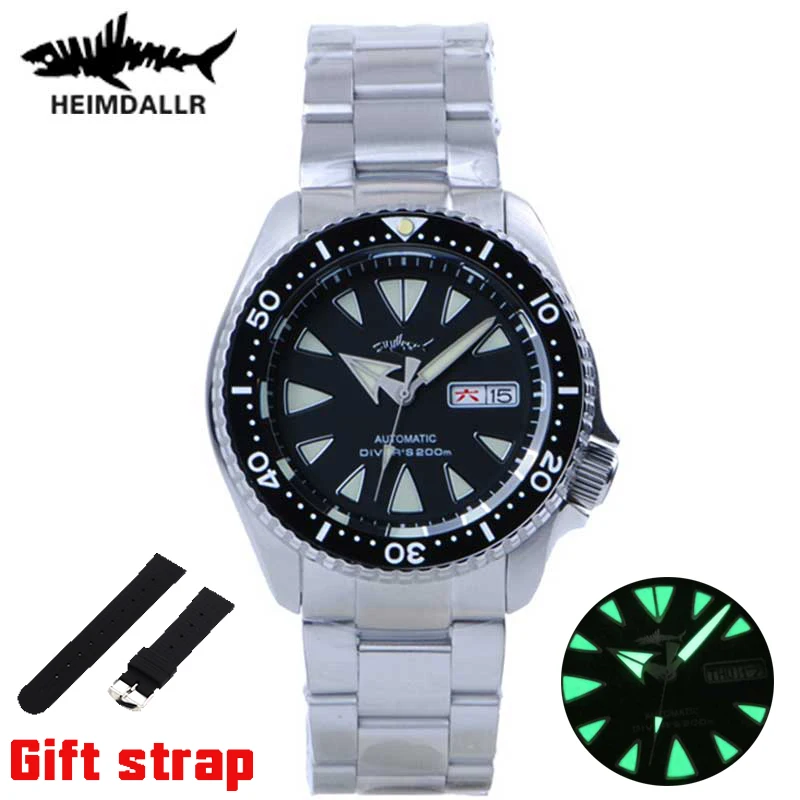 Heimdallr SKX007 Vintage Men Diving Watch Stainless Sapphire 20ATM Waterproof NH36A Automatic Mechanical Watch C3 Super Luminous
Heimdallr SKX007 Vintage Men Diving Watch Stainless Sapphire 20ATM Waterproof NH36A Automatic Mechanical Watch C3 Super Luminous