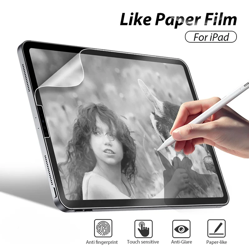 2PCS Matte Like Paper Film For Ipad Pro 12.9 6th 5th 4th 3rd Gen 2018 Screen Protector For iPad Pro 12.9 2017 2015 A1652 A1671
2PCS Matte Like Paper Film For Ipad Pro 12.9 6th 5th 4th 3rd Gen 2018 Screen Protector For iPad Pro 12.9 2017 2015 A1652 A1671