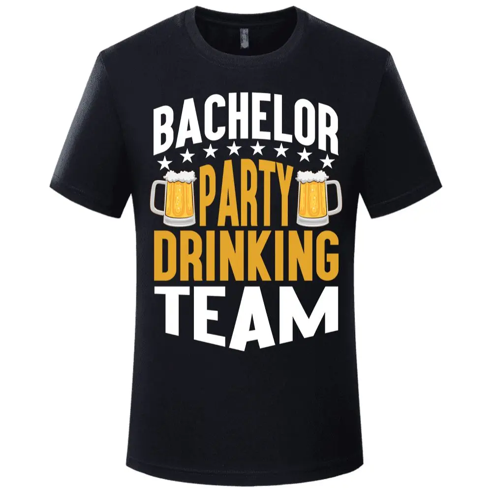 Men's BACHELOR PARTY DRINKING TEAM printed short sleeve T-shirt summer new men's oversized graffiti patchwork color T-shirt men
Men's BACHELOR PARTY DRINKING TEAM printed short sleeve T-shirt summer new men's oversized graffiti patchwork color T-shirt men