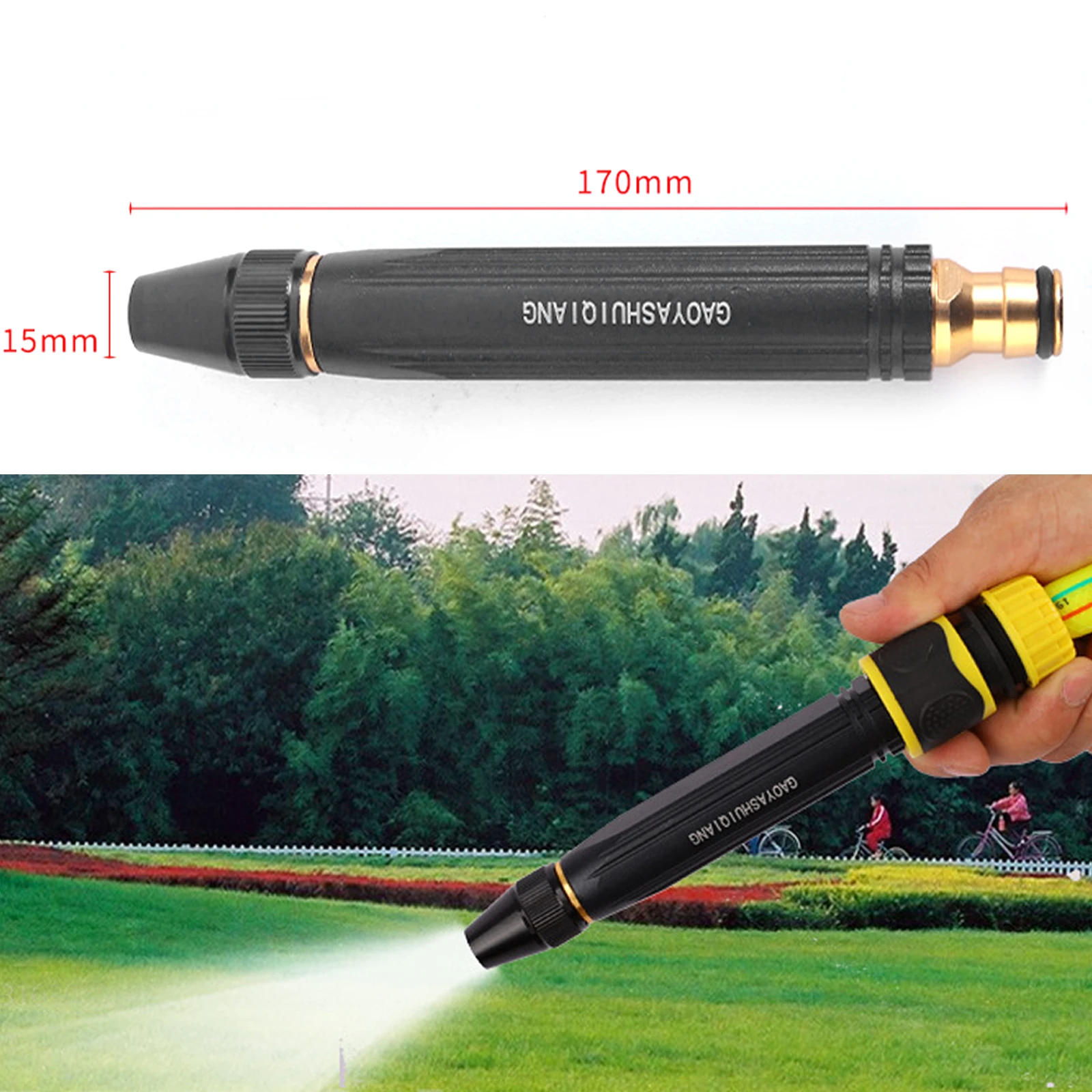Upgraded Gun Straight Nozzle Adjustable Water Gun Garden Watering Flowers And Vegetables Spraying Car Wash Pipe water spray
Upgraded Gun Straight Nozzle Adjustable Water Gun Garden Watering Flowers And Vegetables Spraying Car Wash Pipe water spray