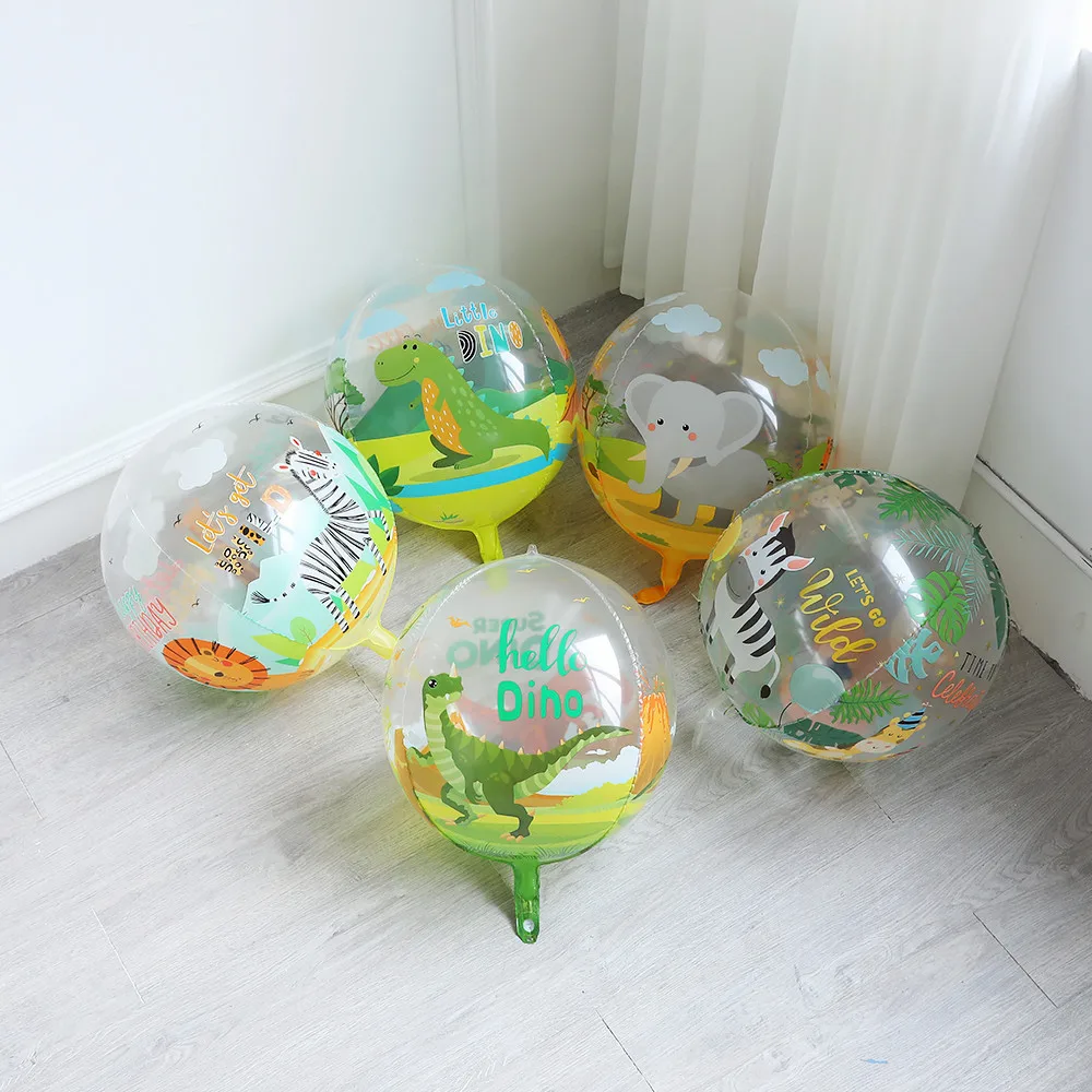 5pcs 4D Ball Jungle Party Animal Balloons Kids Birthday Party Decoration Balloons Baby Shower Mall Decoration
5pcs 4D Ball Jungle Party Animal Balloons Kids Birthday Party Decoration Balloons Baby Shower Mall Decoration