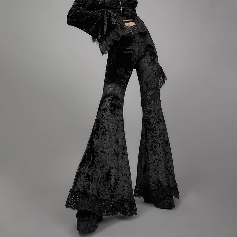 Feiernan Black Flared Pants Women Mall Goth High Waist Bottoms Dark Aesthetic Lace Patchwork Trousers Emo 2022 Alt Full Length
Feiernan Black Flared Pants Women Mall Goth High Waist Bottoms Dark Aesthetic Lace Patchwork Trousers Emo 2022 Alt Full Length