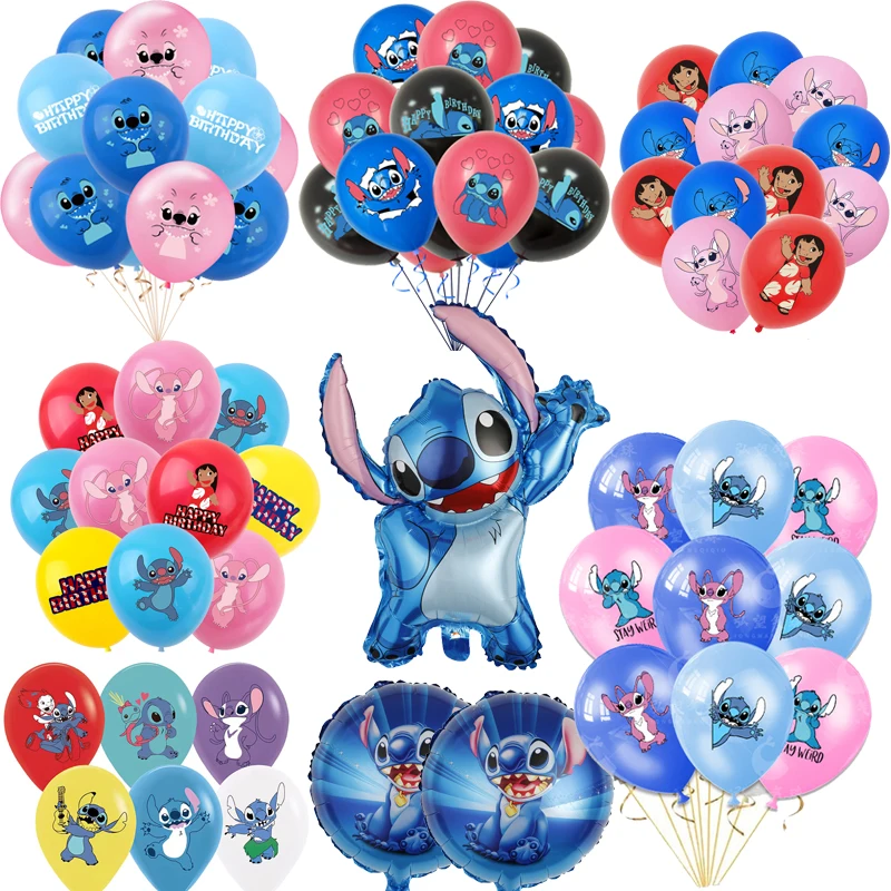 12inch Disney Lilo & Stitch Party Supplies Blue Pink StitchBalloons Baby Boy Girl Cartoon Happy Birthday Balloon Decoration Gift
12inch Disney Lilo & Stitch Party Supplies Blue Pink StitchBalloons Baby Boy Girl Cartoon Happy Birthday Balloon Decoration Gift