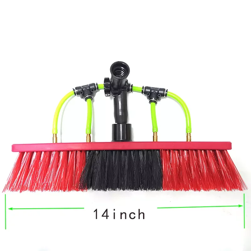 Solar Panel Cleaning Water Fed Brush for Window Cleaning Solar Panel Cleaner with ACME Euro Thread Gooseneck
Solar Panel Cleaning Water Fed Brush for Window Cleaning Solar Panel Cleaner with ACME Euro Thread Gooseneck