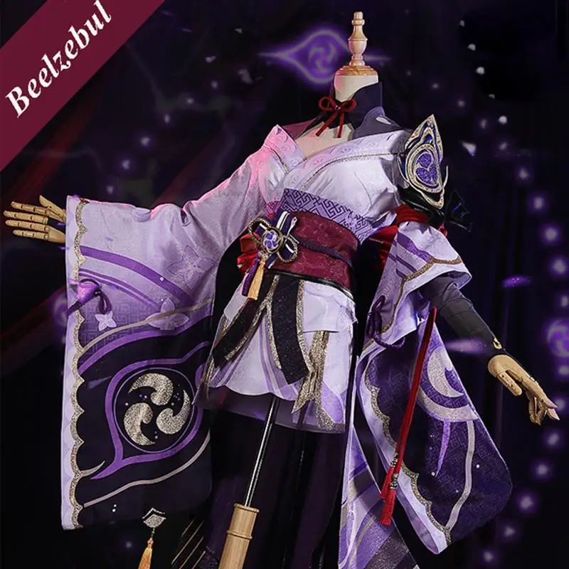 Genshin Impact Beelzebul Raiden Shogun Косплей Райден Эй Райден шогун наборы Хэллоуин Карнавал персонаж ролевая игра парик обувь
Genshin Impact Beelzebul Raiden Shogun Косплей Райден Эй Райден шогун наборы Хэллоуин Карнавал персонаж ролевая игра парик обувь