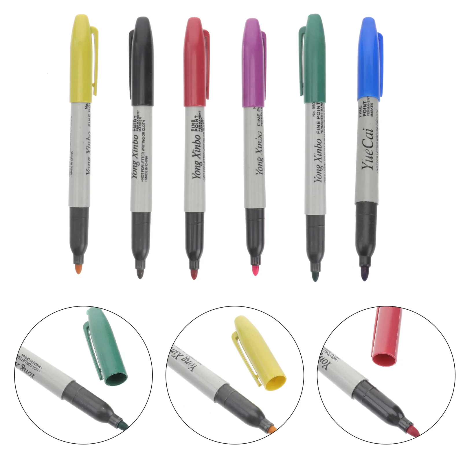 6pcs Pen Skin Painting Stationery Supplies Body Painting Pen Pen Accessories Markers Pen
6pcs Pen Skin Painting Stationery Supplies Body Painting Pen Pen Accessories Markers Pen