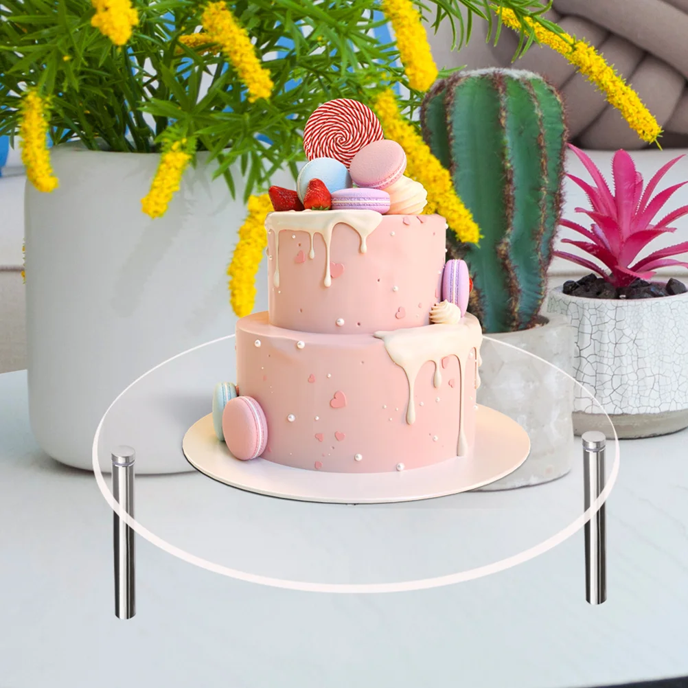 2 pcs Acrylic Cake Display Stand Round Cake Dessert Stand Clear Cake Display Holders
2 pcs Acrylic Cake Display Stand Round Cake Dessert Stand Clear Cake Display Holders