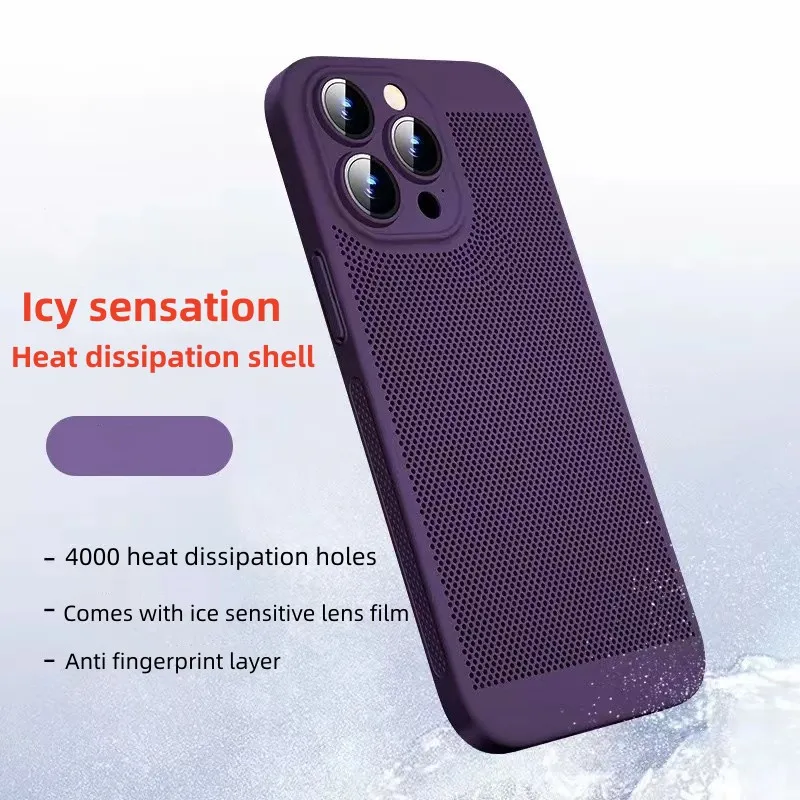 The official cooling phone case is suitable for iPhone 7 8 8plus X XS XR XSMAX 11 12 13 14 ultra-thin breathable protective case
The official cooling phone case is suitable for iPhone 7 8 8plus X XS XR XSMAX 11 12 13 14 ultra-thin breathable protective case