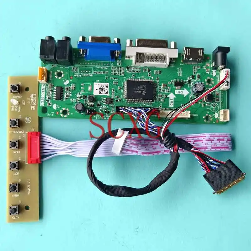 Laptop Display Panel Controller Board Fit B173HW01 B173HW02 LP173WF1 LVDS 40-Pin 1920*1080 HDMI-Compatible 17.3" DIY Kit VGA DVI
Laptop Display Panel Controller Board Fit B173HW01 B173HW02 LP173WF1 LVDS 40-Pin 1920*1080 HDMI-Compatible 17.3" DIY Kit VGA DVI