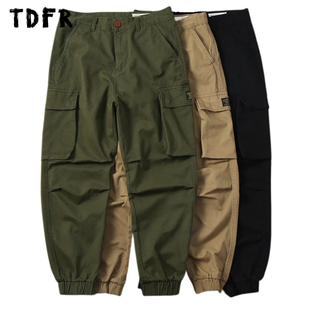 Solid Color Cargo Pants Mens Multi-Pocket Casual Safari Style Jogger Pants Wide Leg Loose Trousers Men Pant
Solid Color Cargo Pants Mens Multi-Pocket Casual Safari Style Jogger Pants Wide Leg Loose Trousers Men Pant