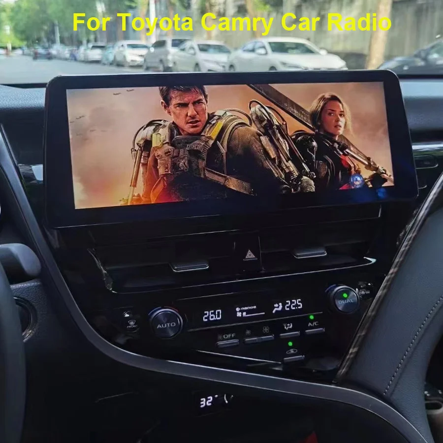 Автомобильный мультимедийный видеоплеер с экраном 12,3 дюйма для Toyota Camry 2020-2022 Android радио GPS навигация головное устройство Carplay
Автомобильный мультимедийный видеоплеер с экраном 12,3 дюйма для Toyota Camry 2020-2022 Android радио GPS навигация головное устройство Carplay