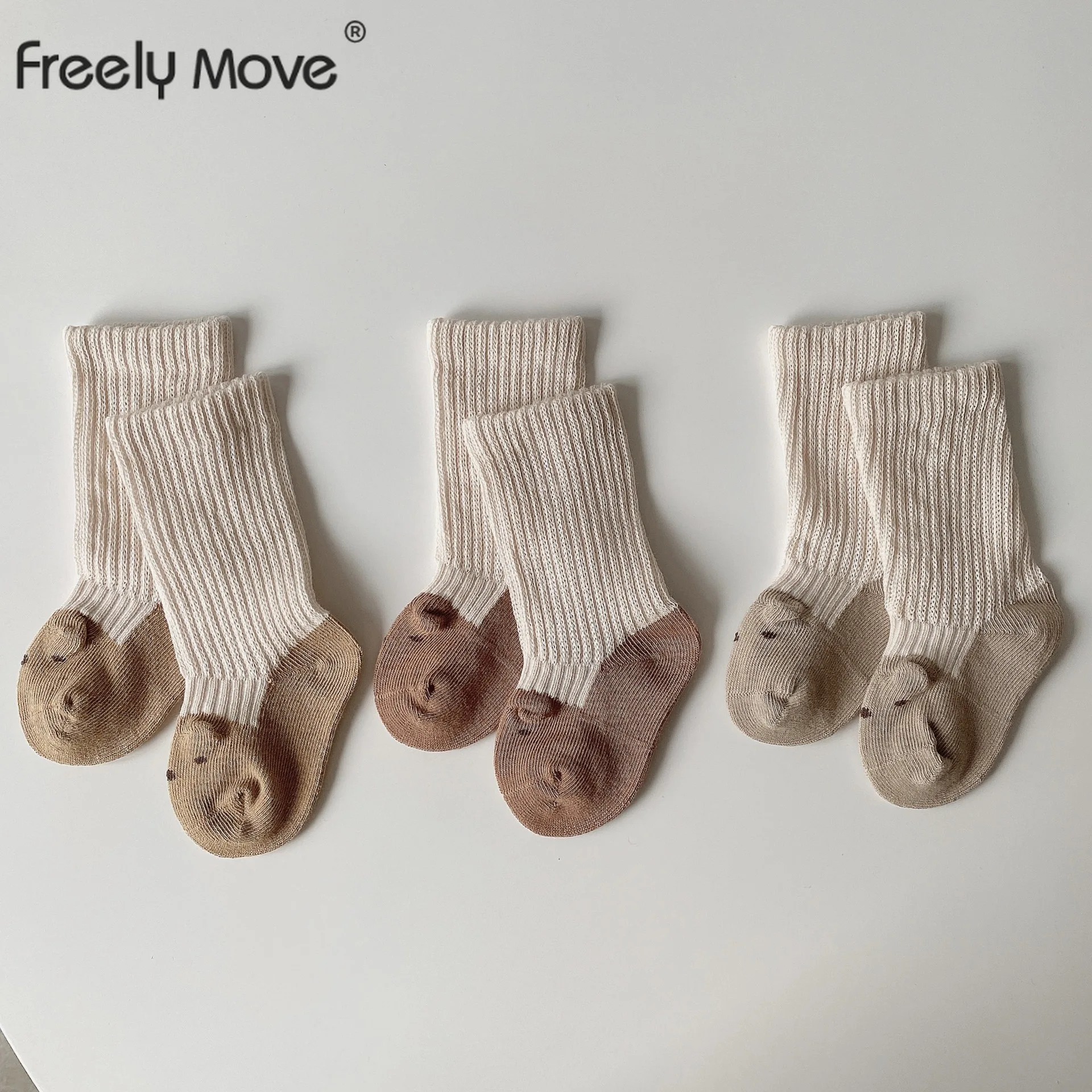 Freely Move 3 Pairs Baby Socks 2022 Autumn Cartoon Newborn Socks Anti-slip Floor Socks Infant Toddler Cotton Socks Kids Socks
Freely Move 3 Pairs Baby Socks 2022 Autumn Cartoon Newborn Socks Anti-slip Floor Socks Infant Toddler Cotton Socks Kids Socks