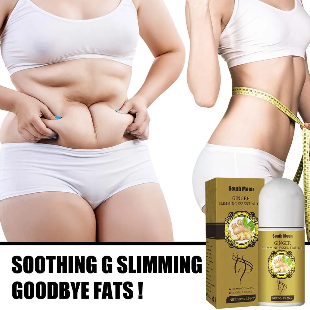 Natural Ginger Slimming Essential Oil Roller Fat Burning Weight Loss Body Slimming Massage Ball Skin Tightening Oil
Natural Ginger Slimming Essential Oil Roller Fat Burning Weight Loss Body Slimming Massage Ball Skin Tightening Oil