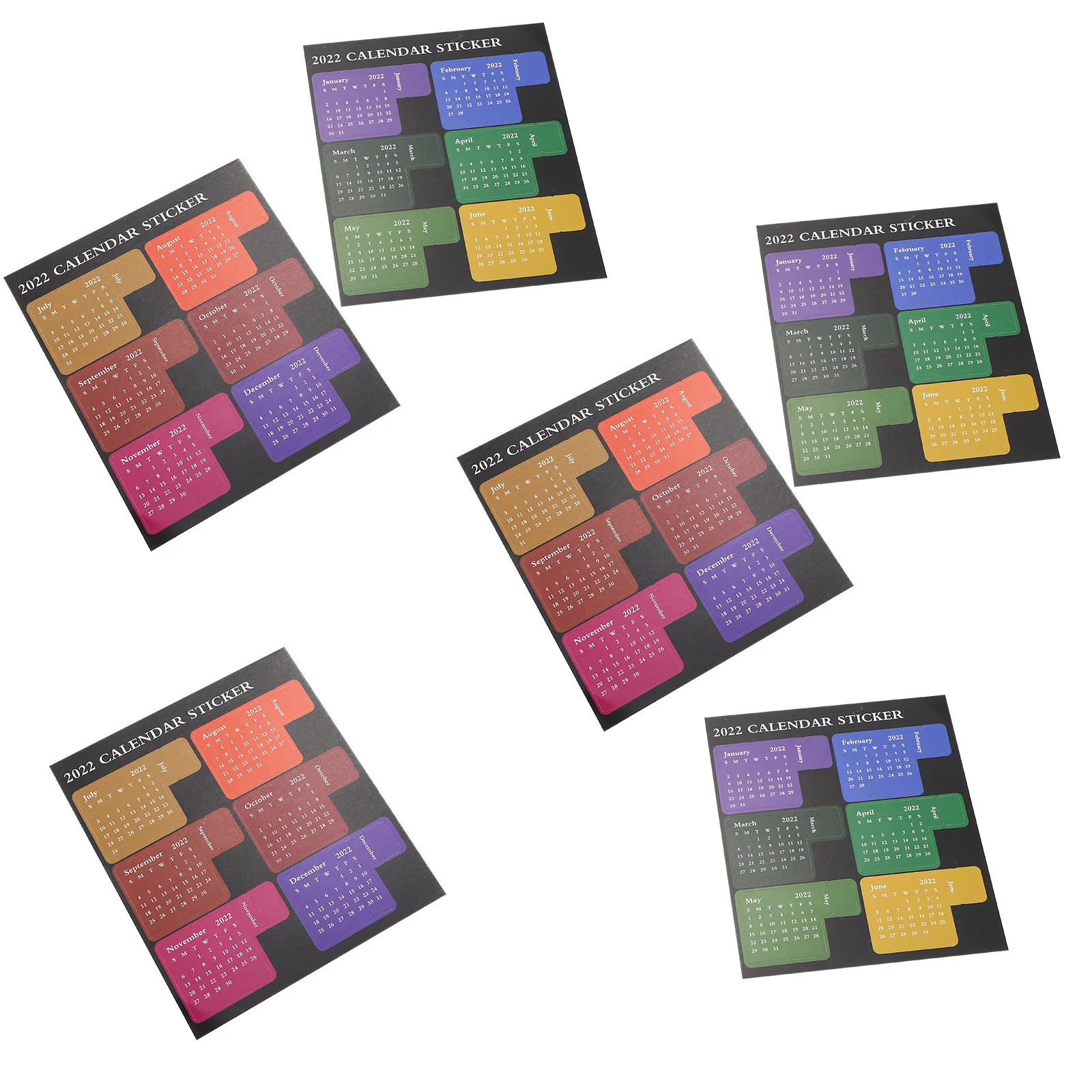 6 листов переносных этикеток с индексами, стикеры для страниц, Английский Цвет
6 листов переносных этикеток с индексами, стикеры для страниц, Английский Цвет