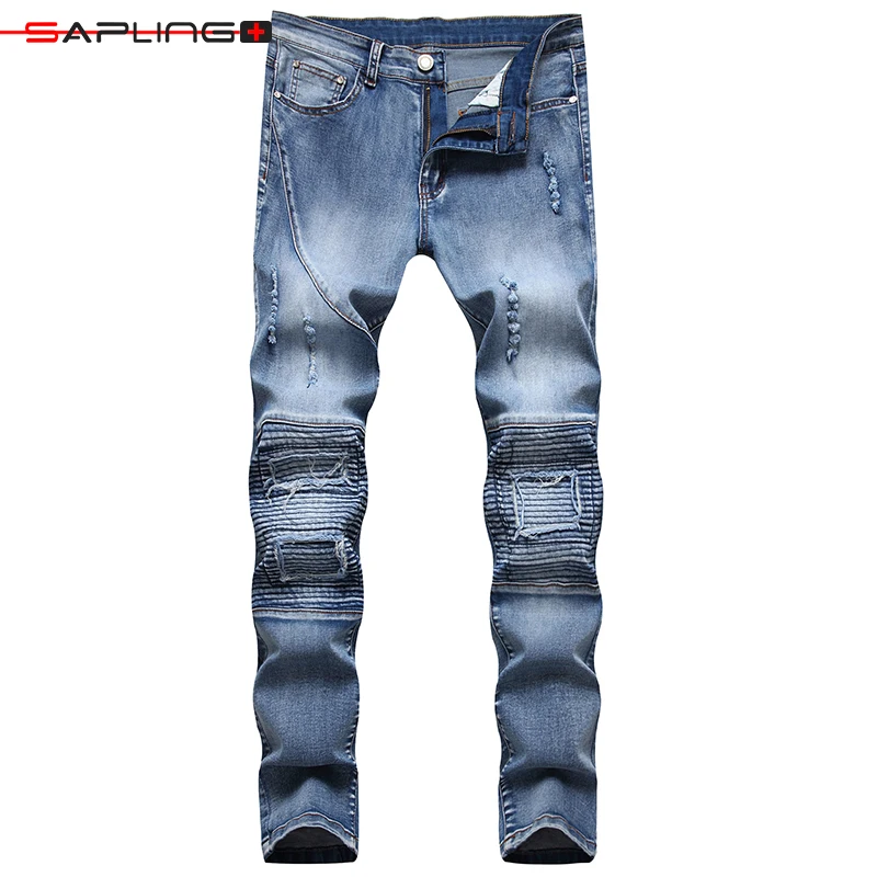 2022 Men Denim Trousers European American New Men's Jeans Zipper Casual Ripped Jeans For Male Folded Slim Straight Denim Pants
2022 Men Denim Trousers European American New Men's Jeans Zipper Casual Ripped Jeans For Male Folded Slim Straight Denim Pants