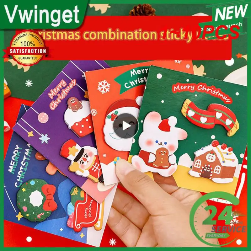 1~10PCS Piece Lytwtw's Christmas Sticker Sticky Notes Cute Kawaii Cartoon Adhesive Notepad Memo Pad Office Supply School
1~10PCS Piece Lytwtw's Christmas Sticker Sticky Notes Cute Kawaii Cartoon Adhesive Notepad Memo Pad Office Supply School