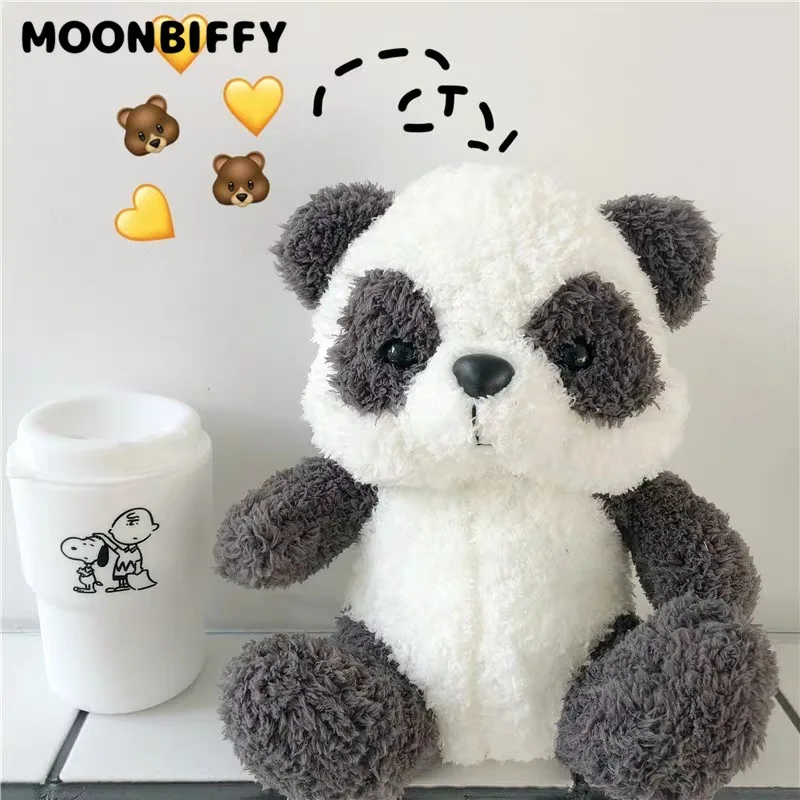

25cm Stuffed Plush Animals Cute Panda Mouse Pig Penguin Teddy Bear Send Daughter Son Girlfriend Birthday Holiday Gift Kawaii Toy