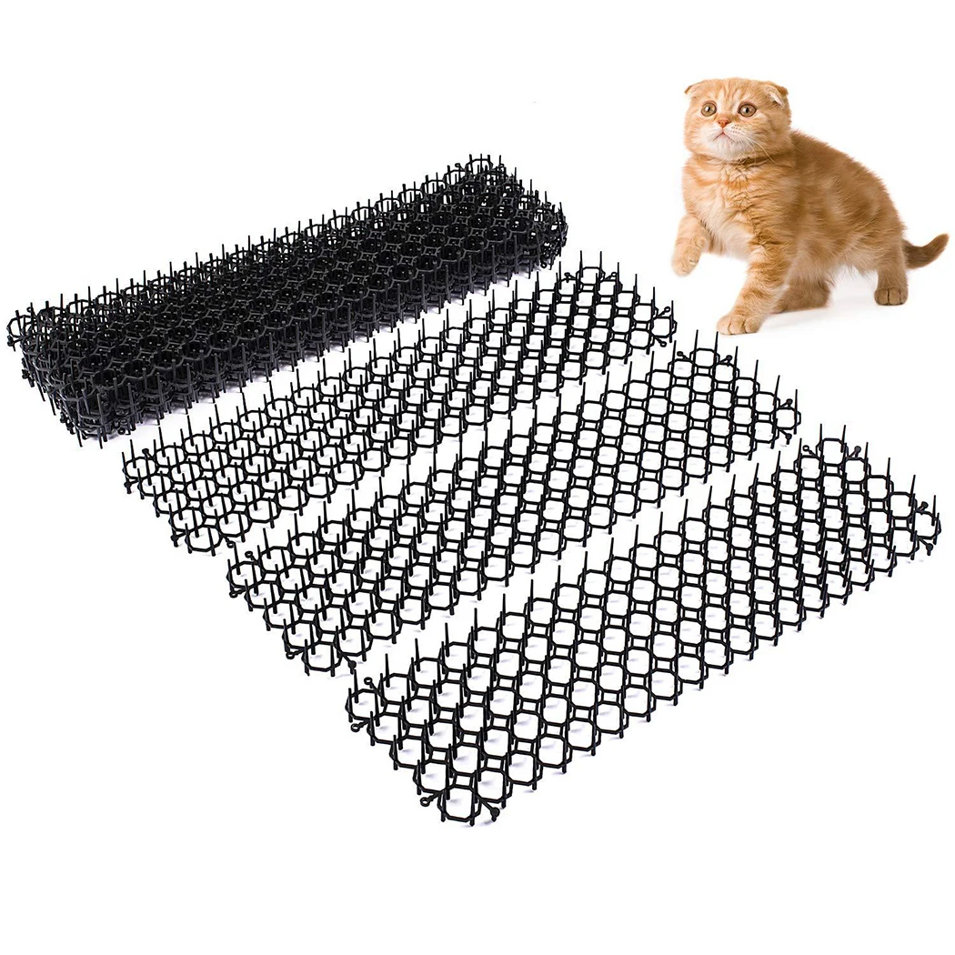 1pc 13X49CM Cat Scat Mat Anti-Cat And Pest Plastic Prickle Strip Network Digging Stopper Keeping Cats Dogs Digging Climbing
1pc 13X49CM Cat Scat Mat Anti-Cat And Pest Plastic Prickle Strip Network Digging Stopper Keeping Cats Dogs Digging Climbing