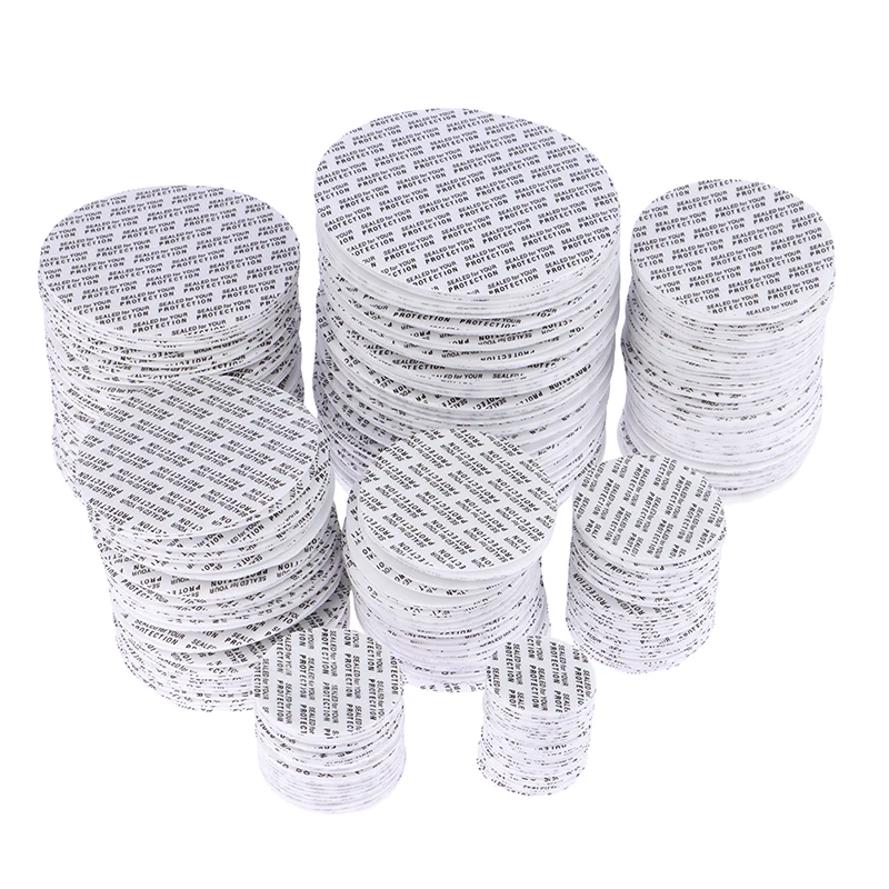 200Pcs Self-adhesive Foam Pressure Sensitive Seal Cap Lining Tamper Resistant Seals Liner For Cosmetic Jar Bottle Pot 20MM-82MM
200Pcs Self-adhesive Foam Pressure Sensitive Seal Cap Lining Tamper Resistant Seals Liner For Cosmetic Jar Bottle Pot 20MM-82MM