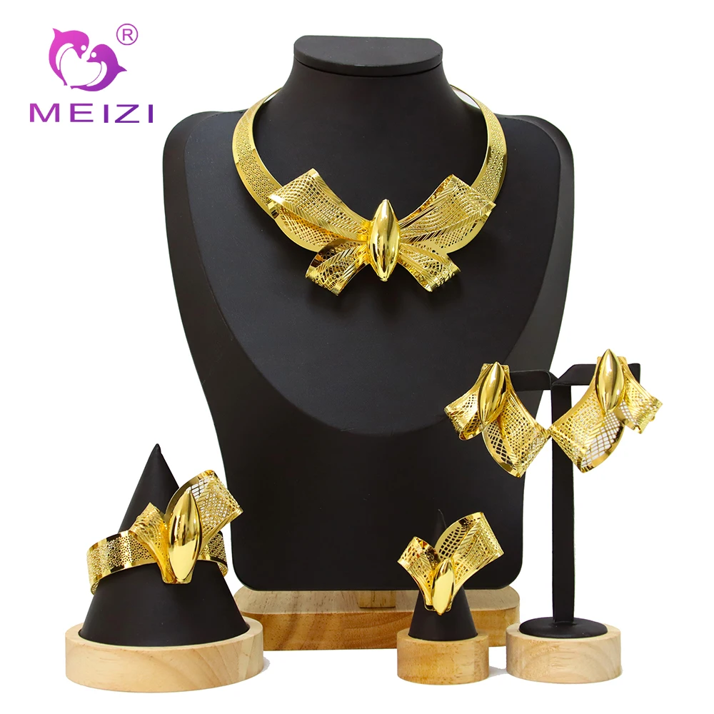 Gold Jewelry For Women 2022 Luxury For Gift Gold Earrings Bracelet Ring For Brides Bridesmaid Wedding Fashion Jewelry Necklaces
Gold Jewelry For Women 2022 Luxury For Gift Gold Earrings Bracelet Ring For Brides Bridesmaid Wedding Fashion Jewelry Necklaces