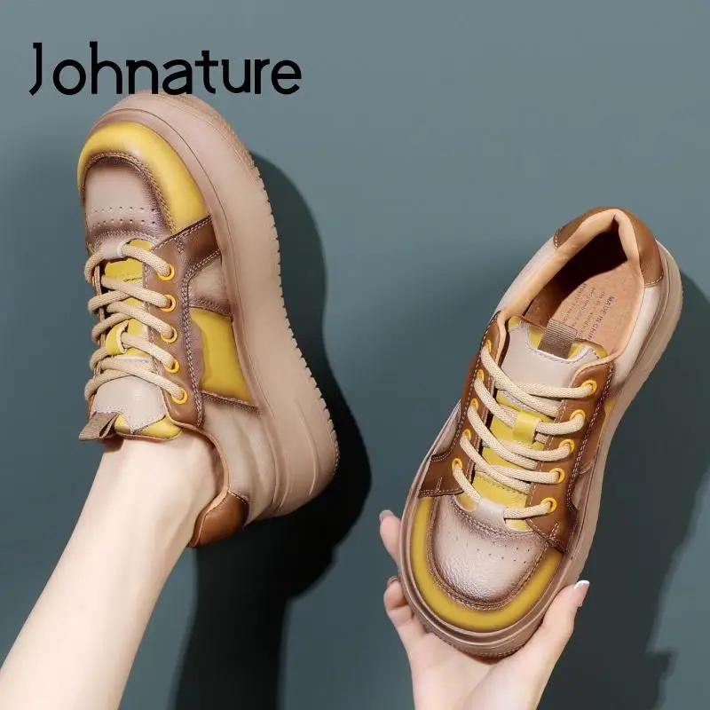 Женские туфли на шнуровке Johnature, повседневные туфли из натуральной кожи на платформе и каблуке, с прострочкой, разноцветные, в стиле ретро, д...
Женские туфли на шнуровке Johnature, повседневные туфли из натуральной кожи на платформе и каблуке, с прострочкой, разноцветные, в стиле ретро, д...