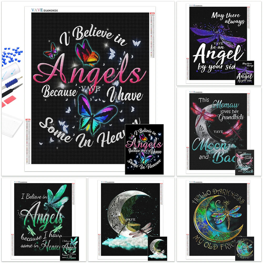 VAVE DIY 5d Diamond Painting Cross Stitch Kits Dragonfly Full Diamond Mosaic Embroidery Landscape Picture Rhinestone Home Decor
VAVE DIY 5d Diamond Painting Cross Stitch Kits Dragonfly Full Diamond Mosaic Embroidery Landscape Picture Rhinestone Home Decor