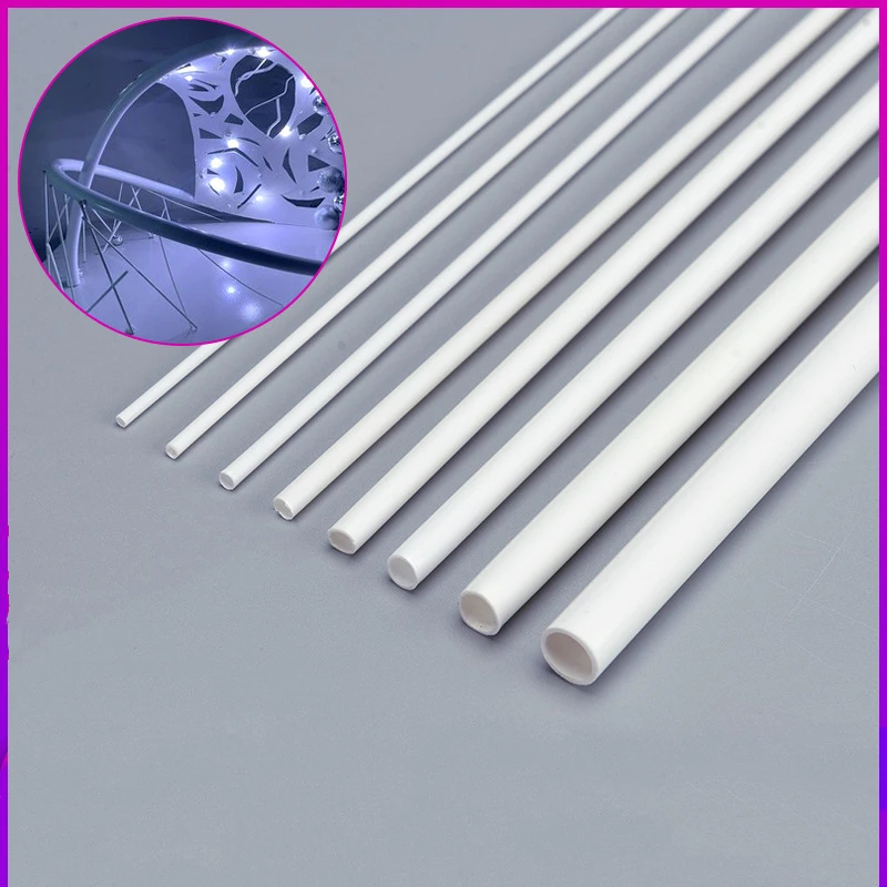 20pcs ABS Tube Round Rods Hollow Plastic Tubes 2/2.5/3/4/5/6/8/10mm DIY Engine Model Building kit Architecture Accessories
20pcs ABS Tube Round Rods Hollow Plastic Tubes 2/2.5/3/4/5/6/8/10mm DIY Engine Model Building kit Architecture Accessories