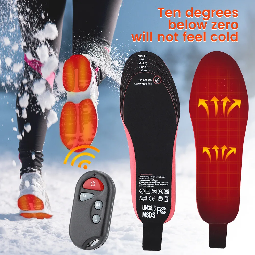 3-Speed Electric Heating Insole Usb Rechargeable Heating Insole Winter Ski Warm Insole Warm Foot Treasure Men And W
3-Speed Electric Heating Insole Usb Rechargeable Heating Insole Winter Ski Warm Insole Warm Foot Treasure Men And W