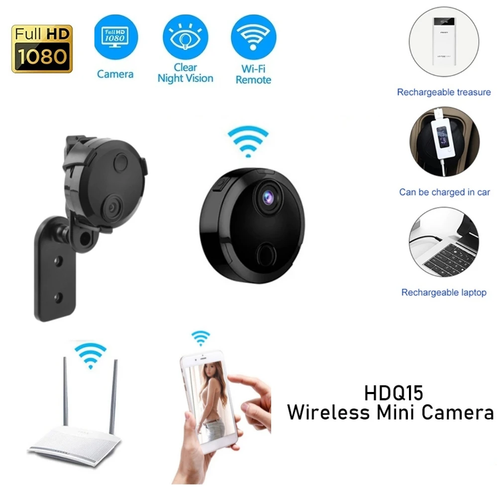 Беспроводная Wi-Fi-камера HDQ15 с поворотным кронштейном, IP-камера для домашнего видеонаблюдения в квартире, с ночным видением
Беспроводная Wi-Fi-камера HDQ15 с поворотным кронштейном, IP-камера для домашнего видеонаблюдения в квартире, с ночным видением