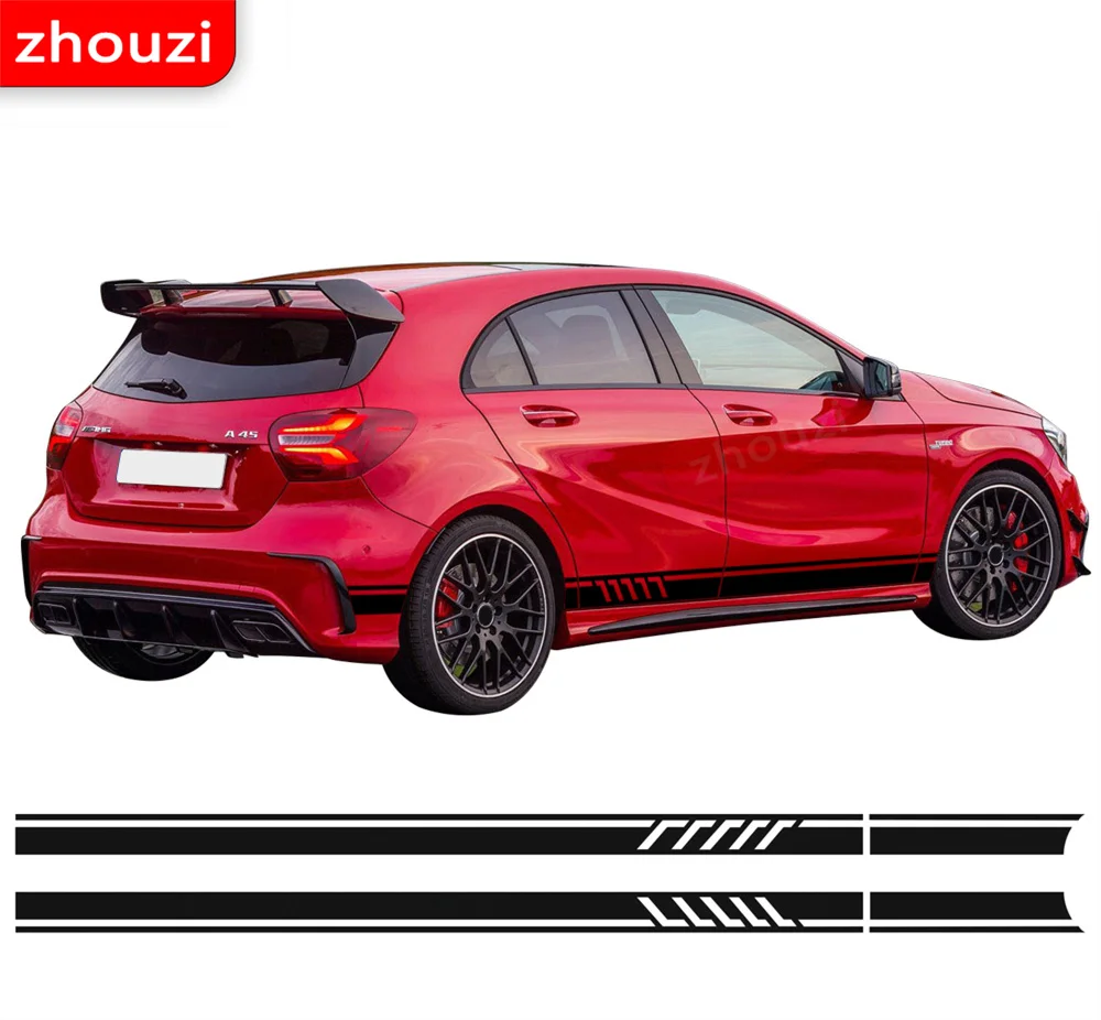 Edition 1 Style Side Stripes Decal Stickers for Mercedes Benz W176 A Class A45 AMG A180 A200 A250-5D Carbon Fibre/White/Silver
Edition 1 Style Side Stripes Decal Stickers for Mercedes Benz W176 A Class A45 AMG A180 A200 A250-5D Carbon Fibre/White/Silver