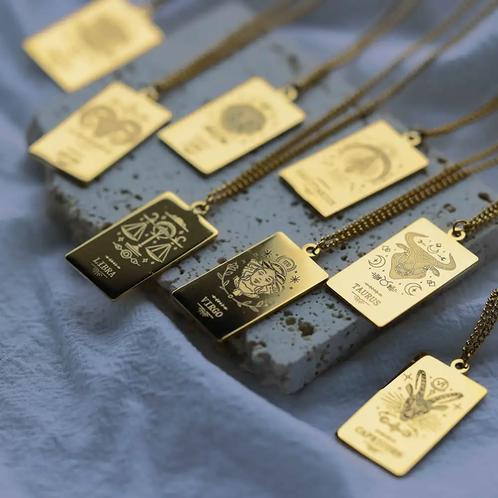 Goth Zodiac Sign Necklace For Women Stainless Steel Libra Necklaces 12 Constellation Chokers Birthday Christmas Jewelry Gift Bff
Goth Zodiac Sign Necklace For Women Stainless Steel Libra Necklaces 12 Constellation Chokers Birthday Christmas Jewelry Gift Bff