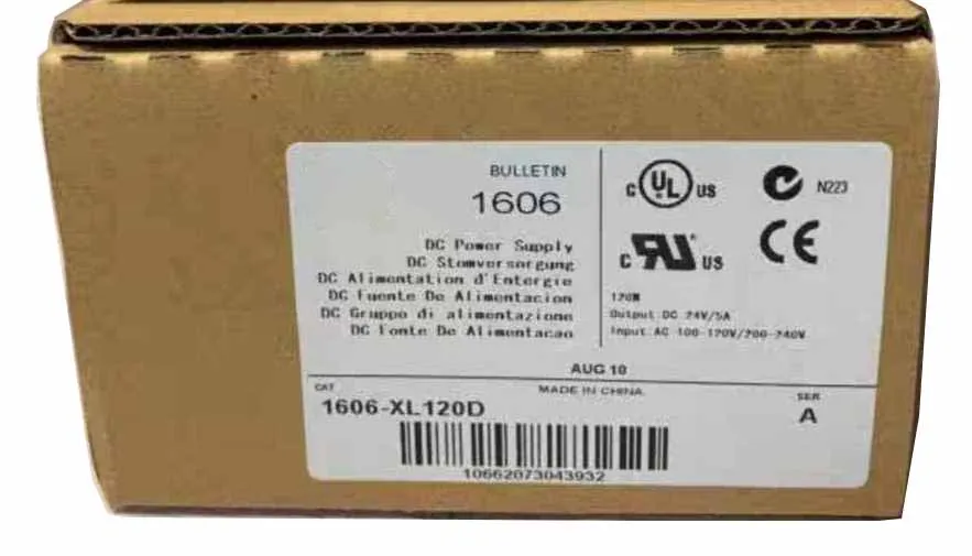 Новый оригинальный в коробке 1606-XL120D 1606XL120D {склад} гарантия 1 год отправка в течение 24 часов
Новый оригинальный в коробке 1606-XL120D 1606XL120D {склад} гарантия 1 год отправка в течение 24 часов