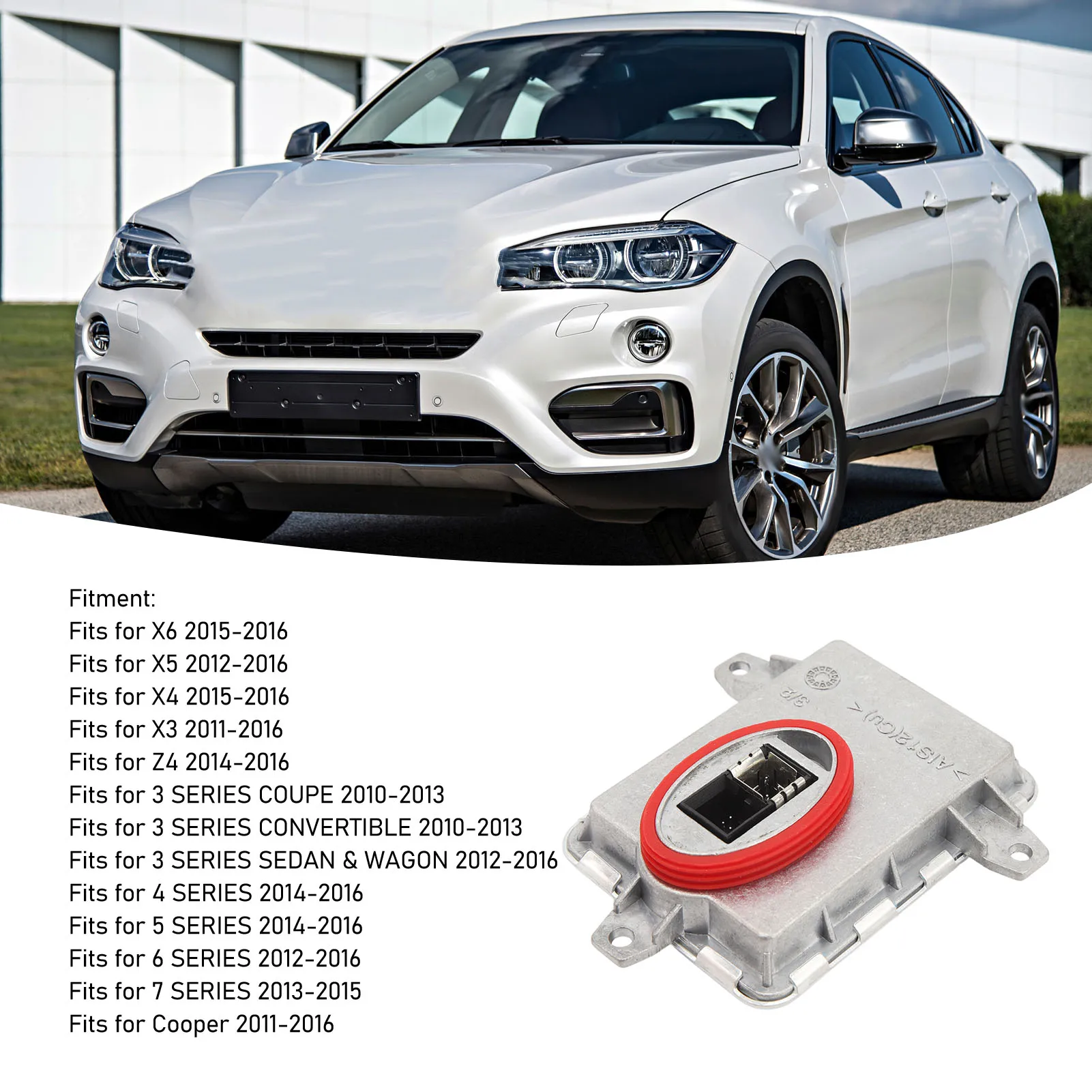 Ксеноновый балластный модуль HID фары 63117356250 блок управления лампой для BMW X6 X5 X4 X3 Z4 3 4 5 серии мини-Аксессуары
Ксеноновый балластный модуль HID фары 63117356250 блок управления лампой для BMW X6 X5 X4 X3 Z4 3 4 5 серии мини-Аксессуары