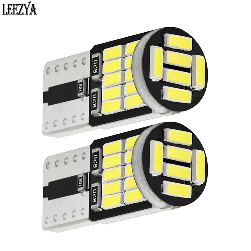 100pcs W5W T10 Led Bulbs Canbus 4014 26 SMD 168 194 5w5 Car Interior Light White Dome Reading License Plate Signal Lamp 6000K
100pcs W5W T10 Led Bulbs Canbus 4014 26 SMD 168 194 5w5 Car Interior Light White Dome Reading License Plate Signal Lamp 6000K