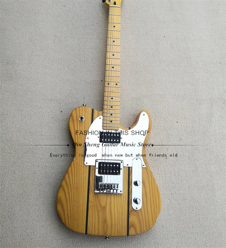 6-string Electric Guitar, Tel Guitar, Maple Neck ASH Wood Body, Fixed Bridge,Chrome Buttons,Mirror Pickguard
6-string Electric Guitar, Tel Guitar, Maple Neck ASH Wood Body, Fixed Bridge,Chrome Buttons,Mirror Pickguard