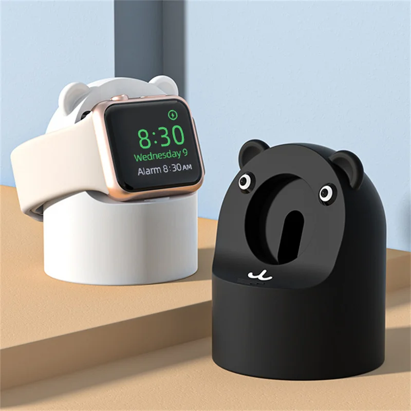 Настольный кронштейн для Apple Watch Series 8 7 6 SE 5 4, силиконовая подставка для зарядного устройства с милым медведем для iWatch 49 мм 45 мм 44 мм 42 41 40 мм 38
Настольный кронштейн для Apple Watch Series 8 7 6 SE 5 4, силиконовая подставка для зарядного устройства с милым медведем для iWatch 49 мм 45 мм 44 мм 42 41 40 мм 38