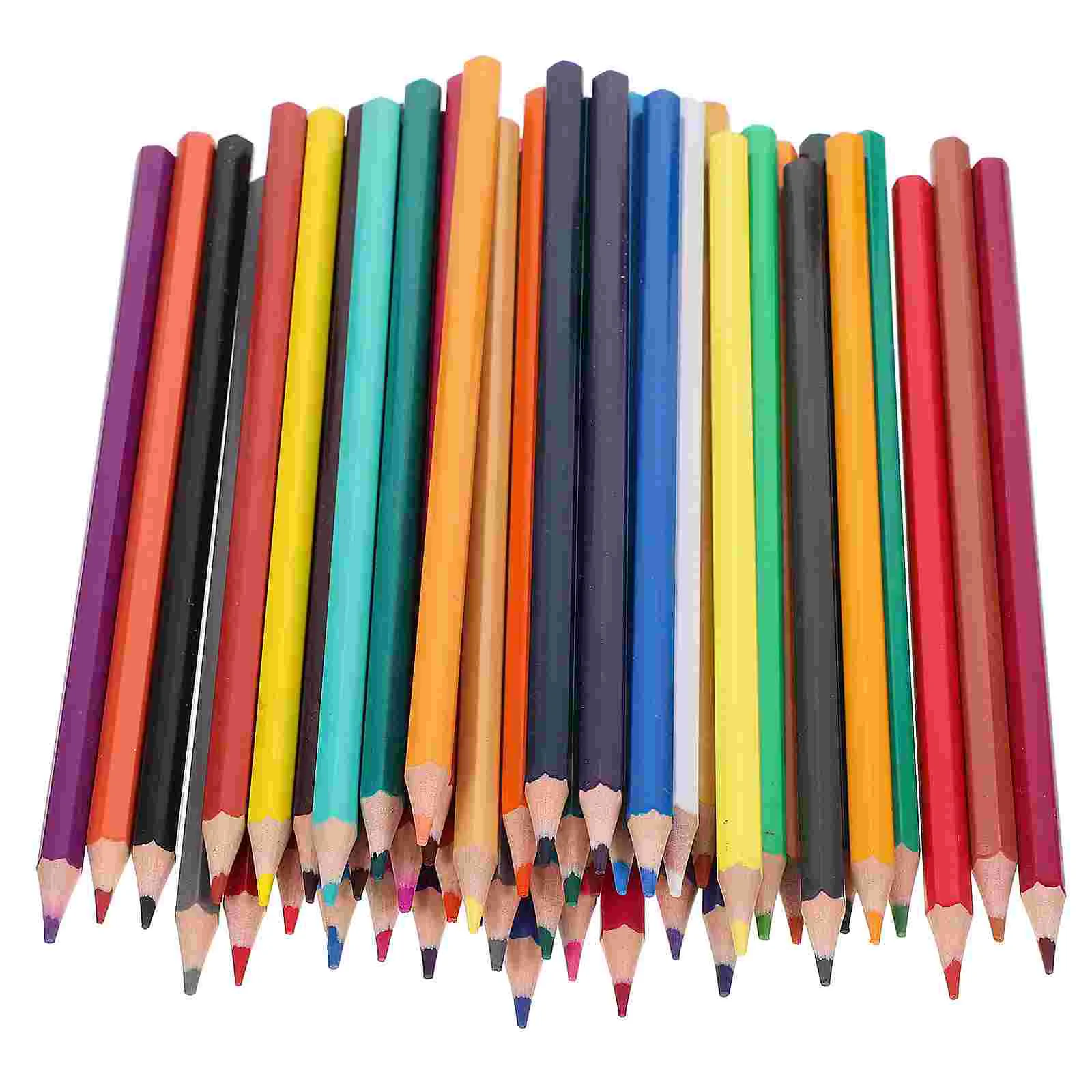 

48pcs Adorable Paint Pencils Bulk Student Themed Students Pencils Painting Colored Pencils Set