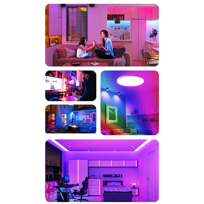 12 дюймов 28 Вт RGB + 3CCT светодиодный потолочная лампа 85V-265V 3000K/4000K/6500K
12 дюймов 28 Вт RGB + 3CCT светодиодный потолочная лампа 85V-265V 3000K/4000K/6500K