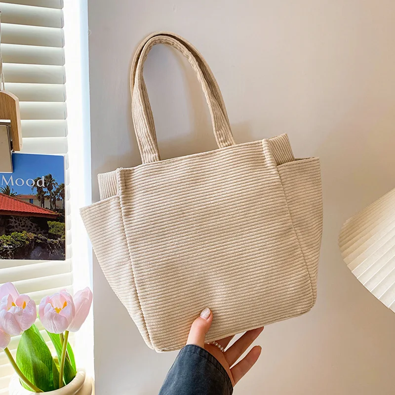 2024 New Small Canvas Bags High Quality Tote Bags For Women Solid Color Handbags Japan Shopper Commute Bag Fashion bolsos
2024 New Small Canvas Bags High Quality Tote Bags For Women Solid Color Handbags Japan Shopper Commute Bag Fashion bolsos