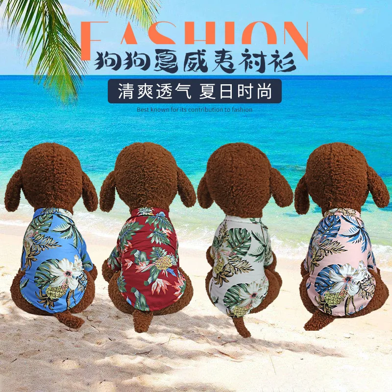 Summer Pet Clothes Hawaiian Style Dog Clothes French Bulldog Dog Shirts for Small Medium Dogs Puppy Chihuahuas Luxury Pet Shirts
Summer Pet Clothes Hawaiian Style Dog Clothes French Bulldog Dog Shirts for Small Medium Dogs Puppy Chihuahuas Luxury Pet Shirts