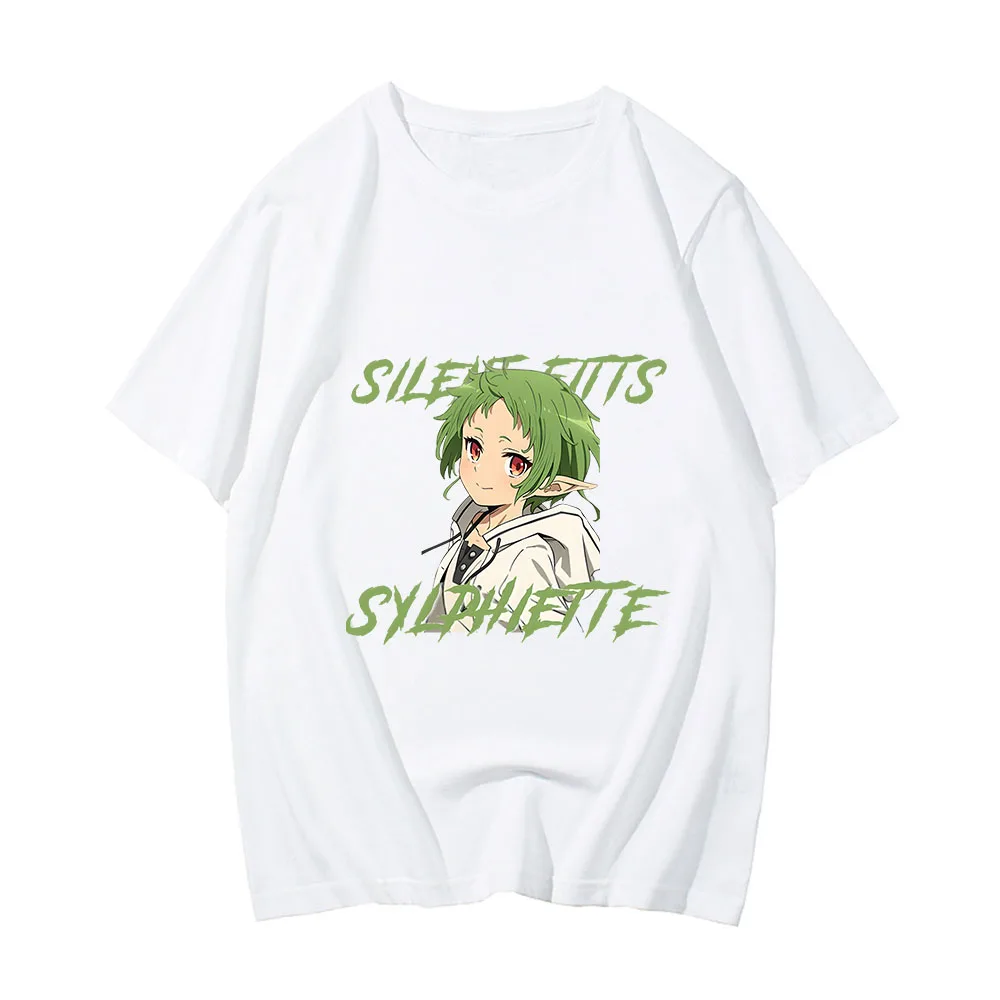 Mushoku Tensei Jobless Reincarnation Tshirts Summer Original Anime Cartoon Short-sleeved Men and Women Trendy Kwaii Clothing
Mushoku Tensei Jobless Reincarnation Tshirts Summer Original Anime Cartoon Short-sleeved Men and Women Trendy Kwaii Clothing