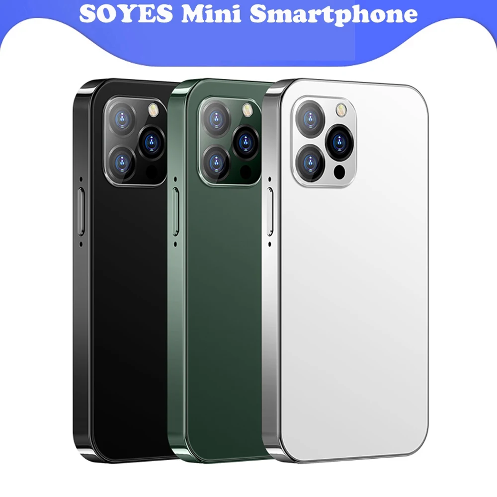 SOYES D13 Mobile Phone 3G 4G Dual SIM Type-C 900mAh LED Light SOS Super Fashion Small Mini Card MobilePhone Celular VS XS11 XS12
SOYES D13 Mobile Phone 3G 4G Dual SIM Type-C 900mAh LED Light SOS Super Fashion Small Mini Card MobilePhone Celular VS XS11 XS12