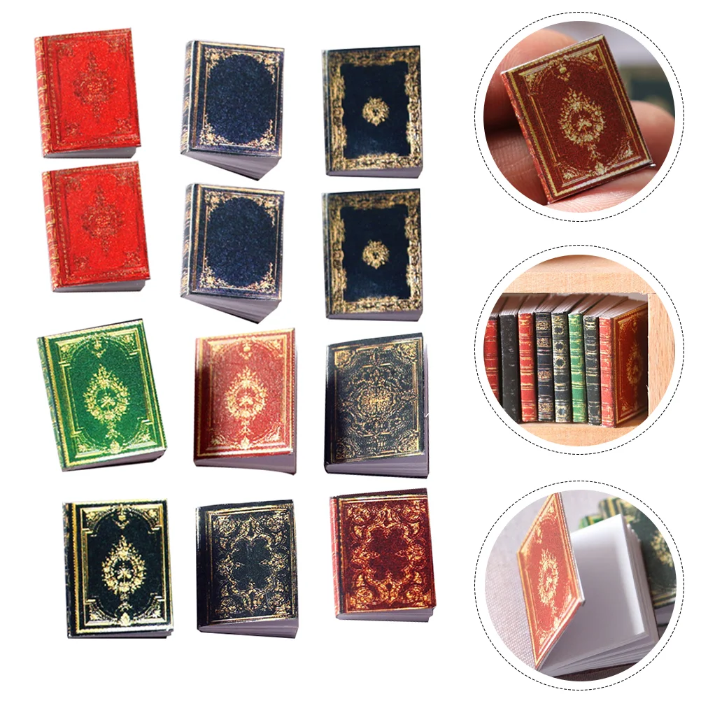 Miniature Books Book Miniaccessoriesmodel Bookshelf Decoration Furniture Decor Bookstorescale 12 Notebook Tiny Ornament Craft
Miniature Books Book Miniaccessoriesmodel Bookshelf Decoration Furniture Decor Bookstorescale 12 Notebook Tiny Ornament Craft