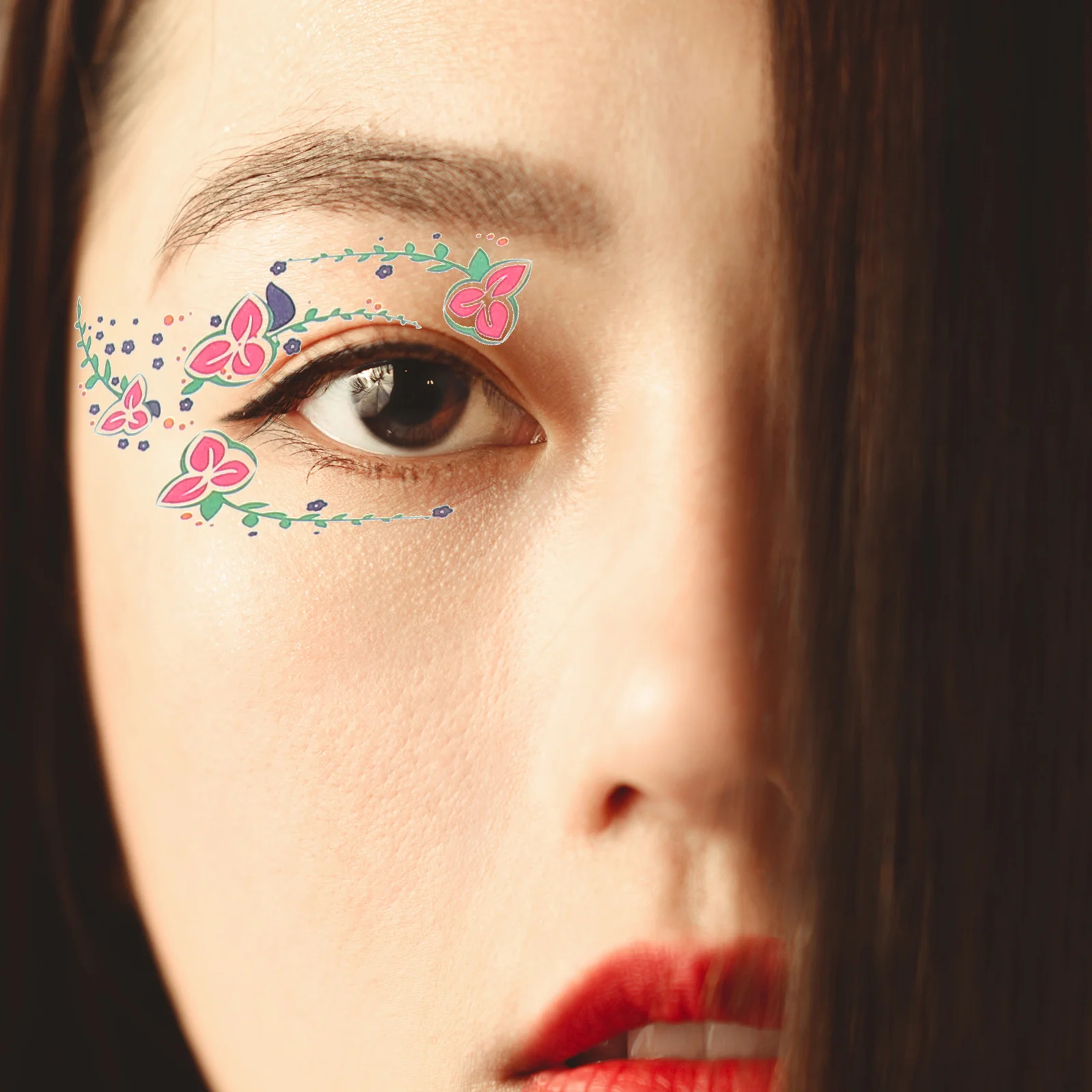 10 Pairs Eyeliner Eyeshadow Stickers Temporary Makeup Halloween Face Decals Paper Adhesive
10 Pairs Eyeliner Eyeshadow Stickers Temporary Makeup Halloween Face Decals Paper Adhesive