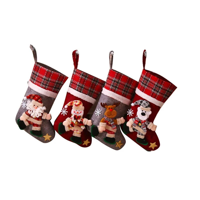 Рождественские чулки, искусственное оформление для дома, рождественские чулки, украшение для рождественской елки
Рождественские чулки, искусственное оформление для дома, рождественские чулки, украшение для рождественской елки